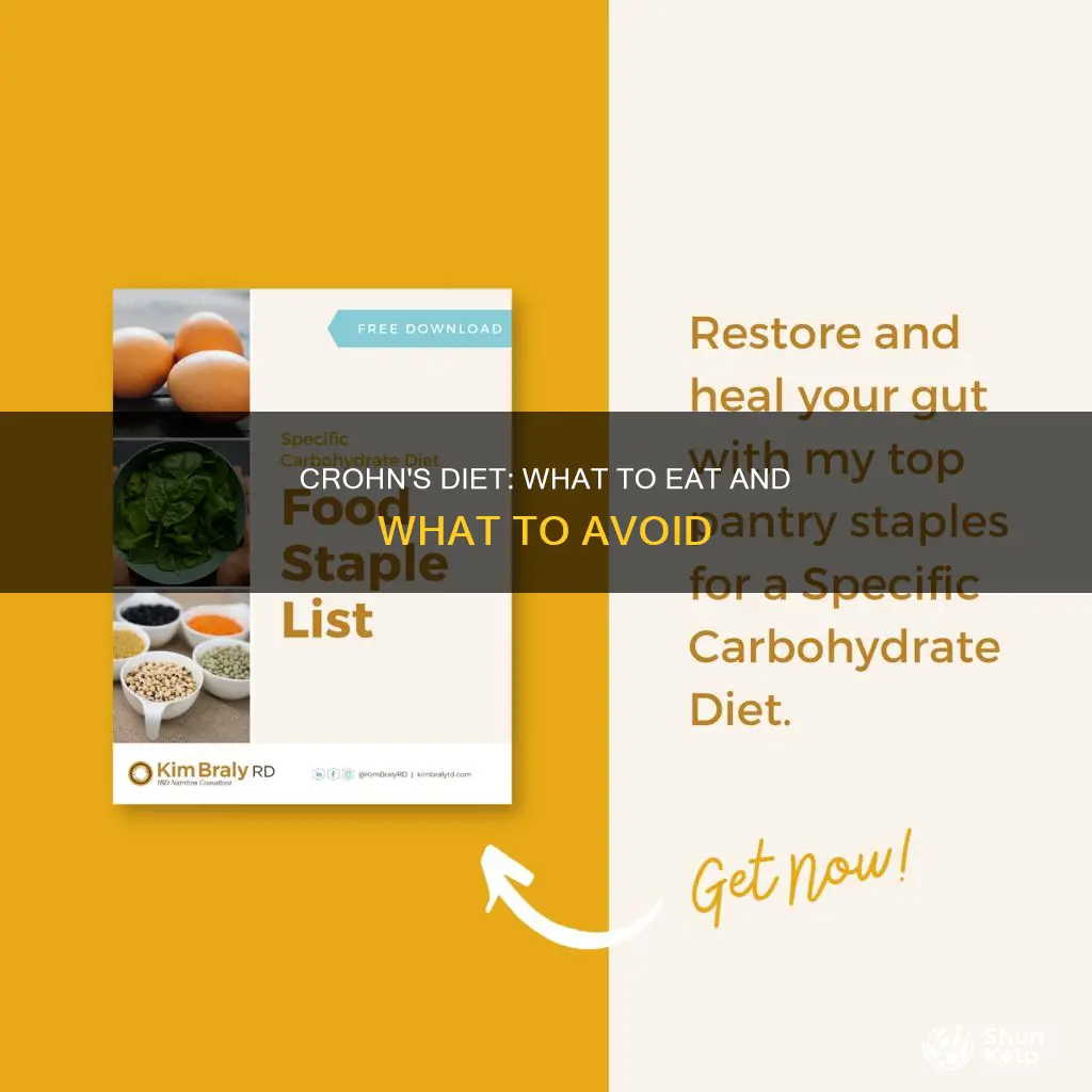 do crohns patients need a special diet