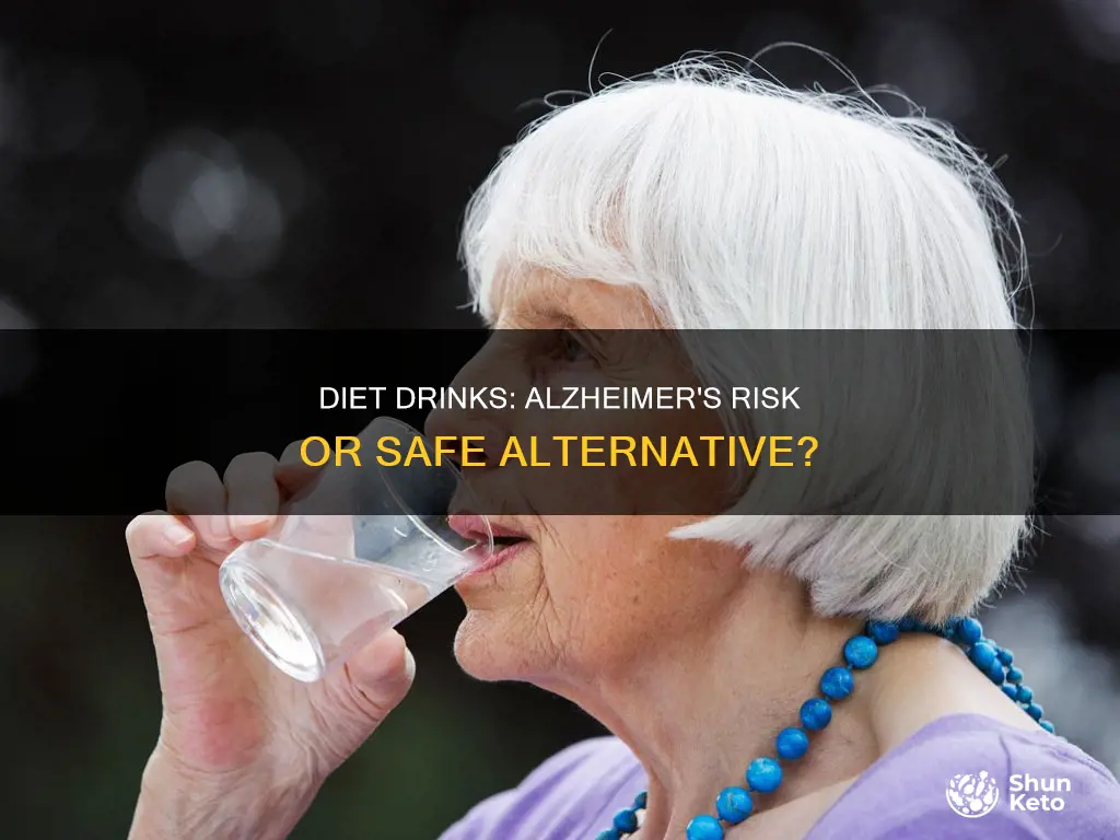 do diet drinks cause alzheimer