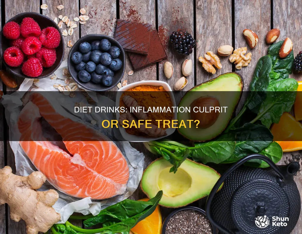 do diet drinks cause inflammation