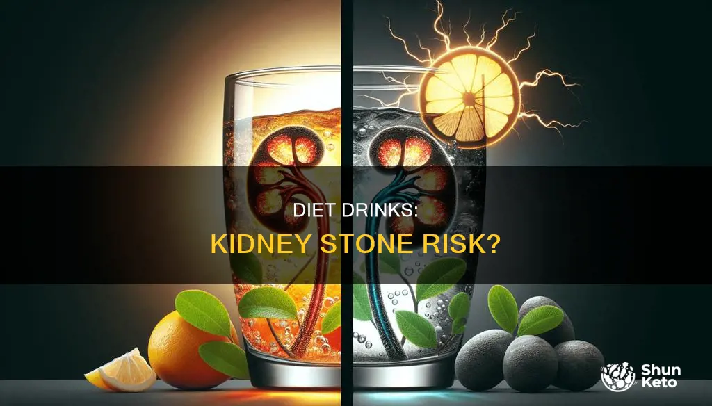 do diet drinks cause kidney stones