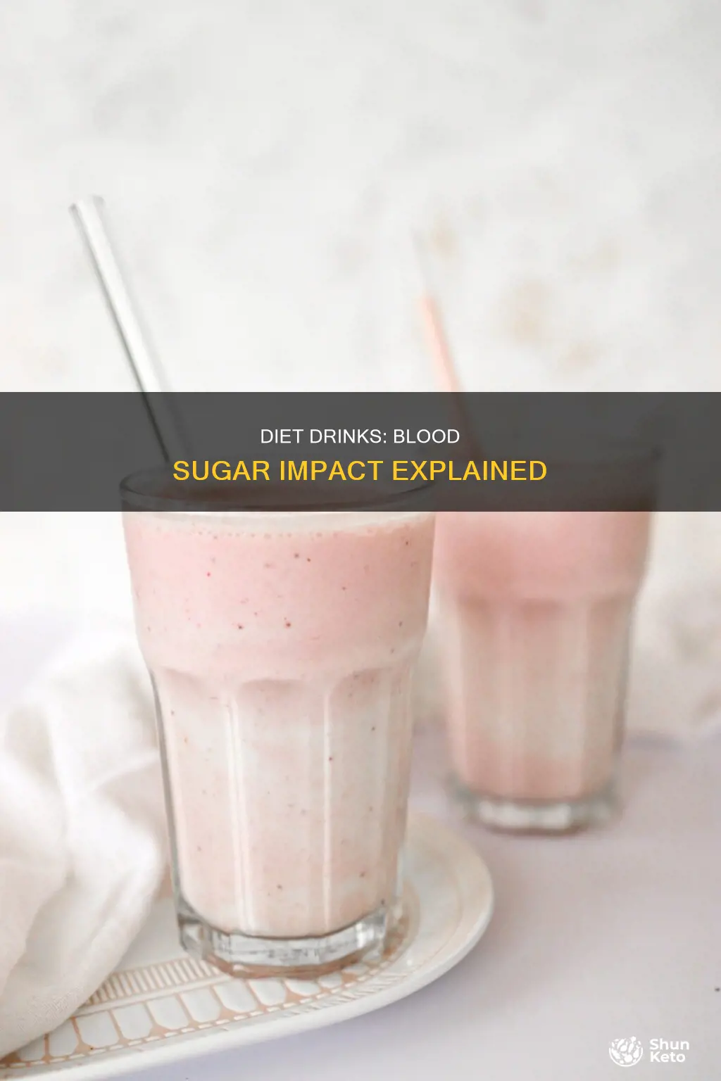 do diet drinks change your blood surgar levels