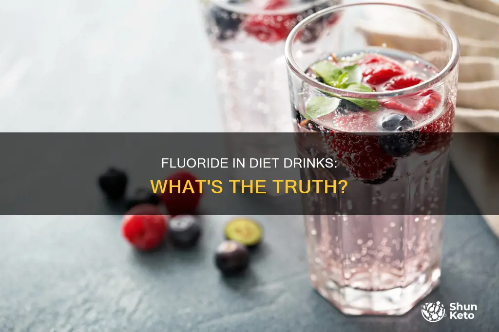do diet drinks contain fluoride