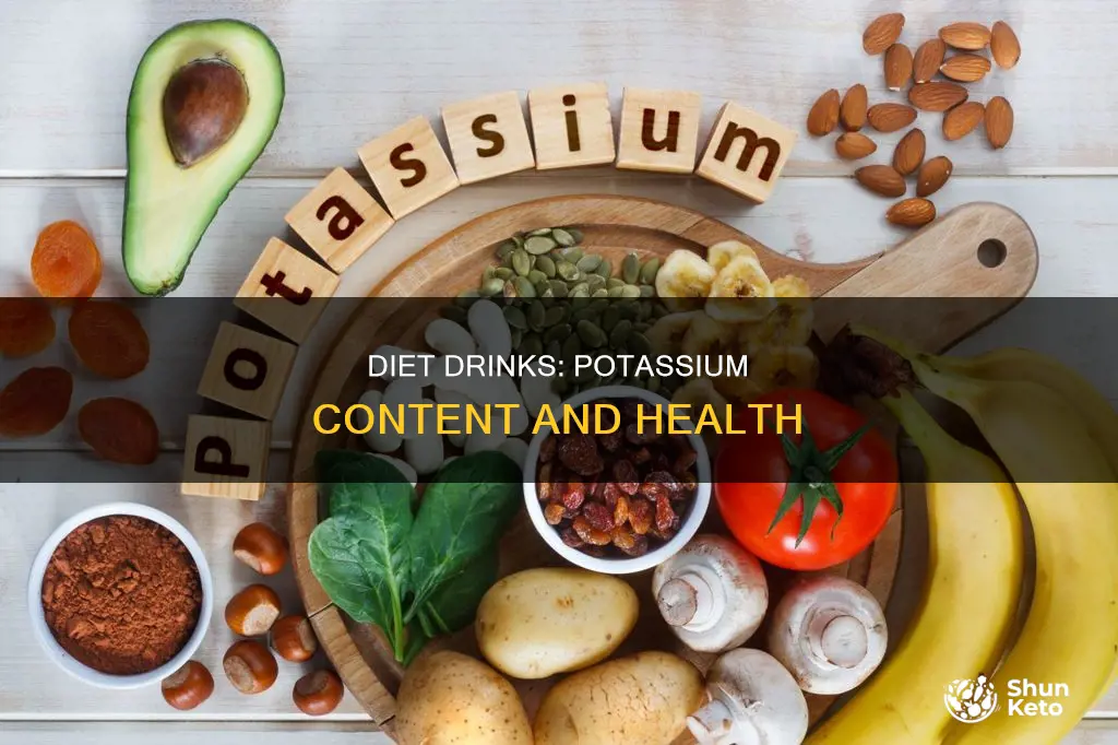 do diet drinks contain potassium