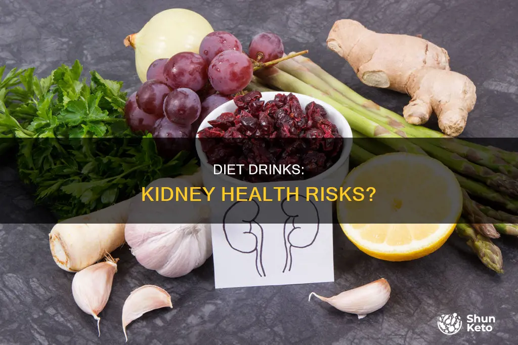 do diet drinks harm kidneys
