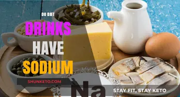 Diet Drinks: What's the Sodium Content?