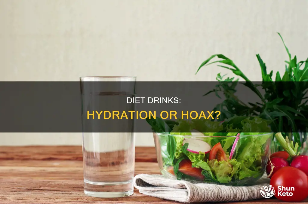do diet drinks hydrate you