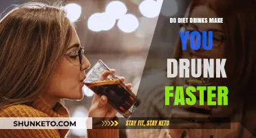 Diet Drinks: Do They Make You Drunk Faster?