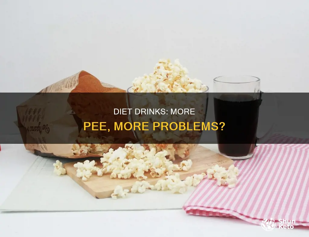 do diet drinks make you pee more