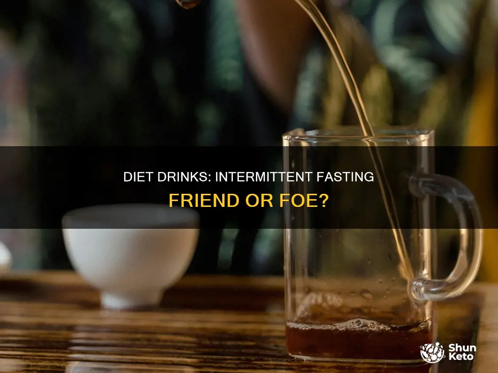do diet drinks mess up intermittent fasting