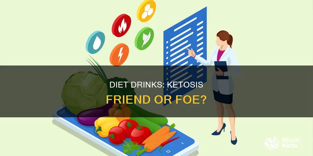do diet drinks prevent ketosis