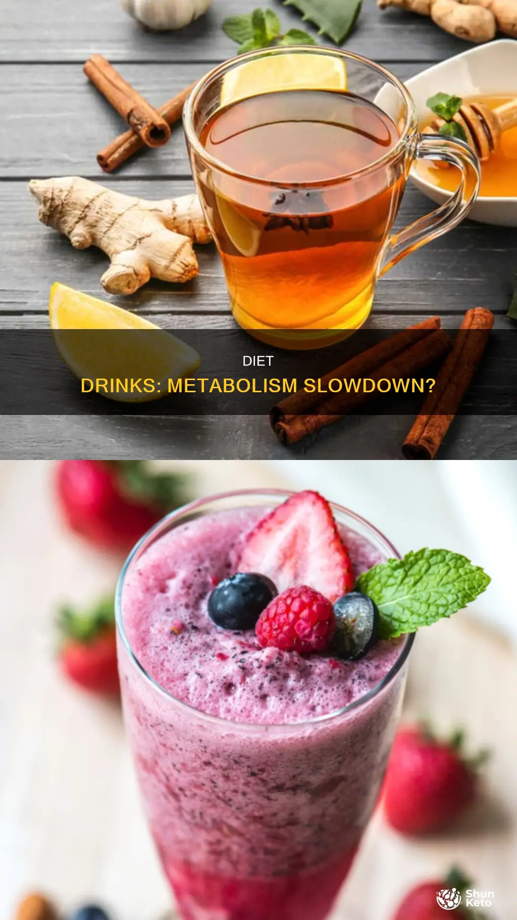 do diet drinks slow your metabolism