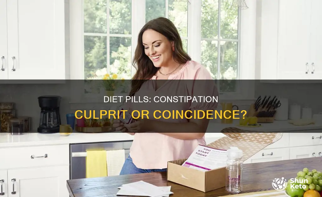 do diet pills cause constipation