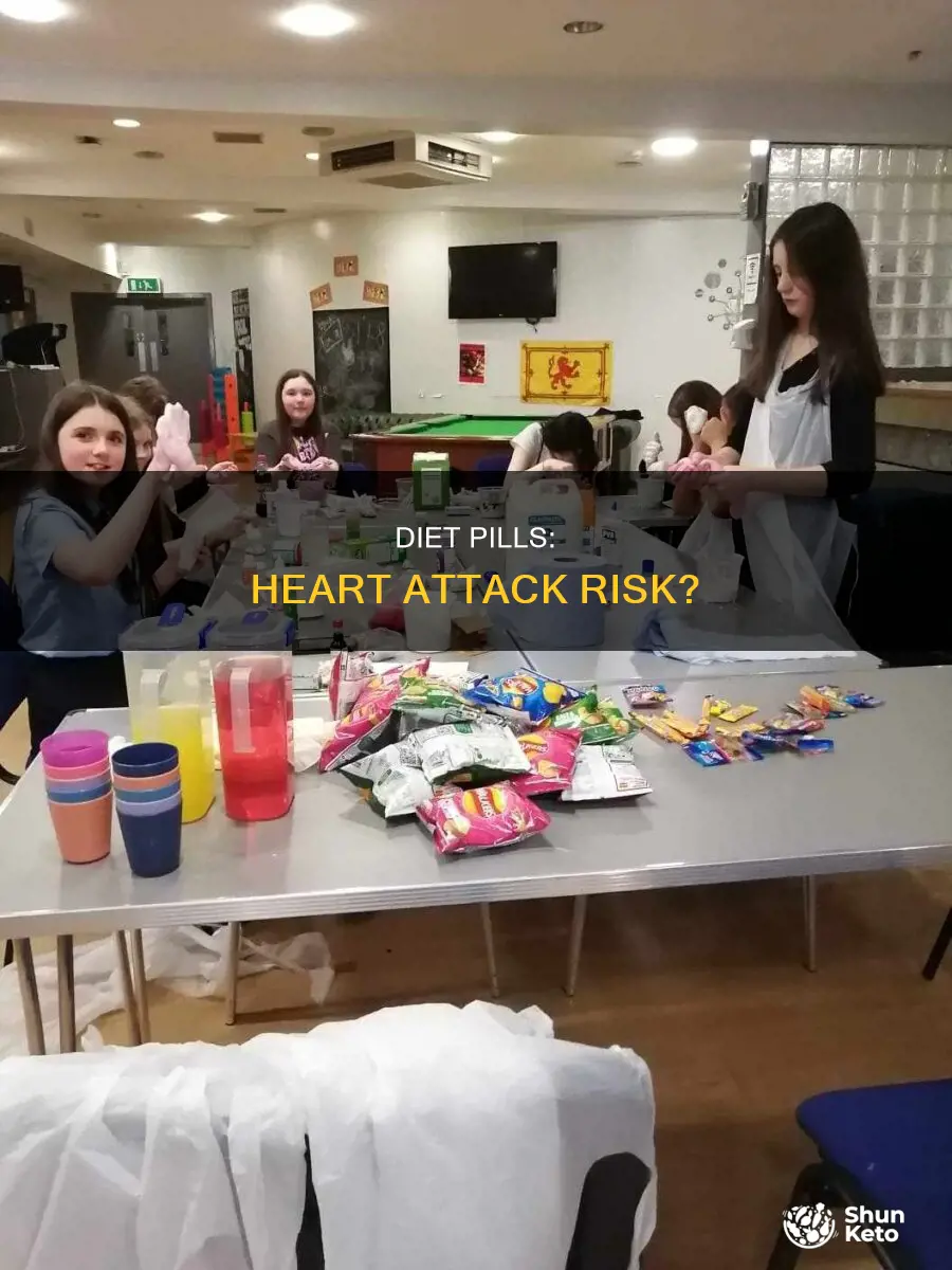 do diet pills cause heart attacks