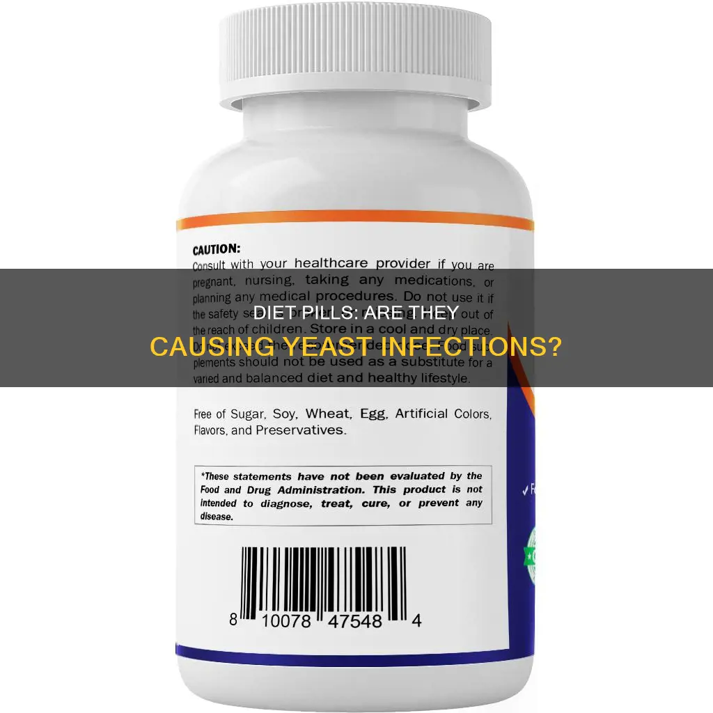 do diet pills cause yeast infections