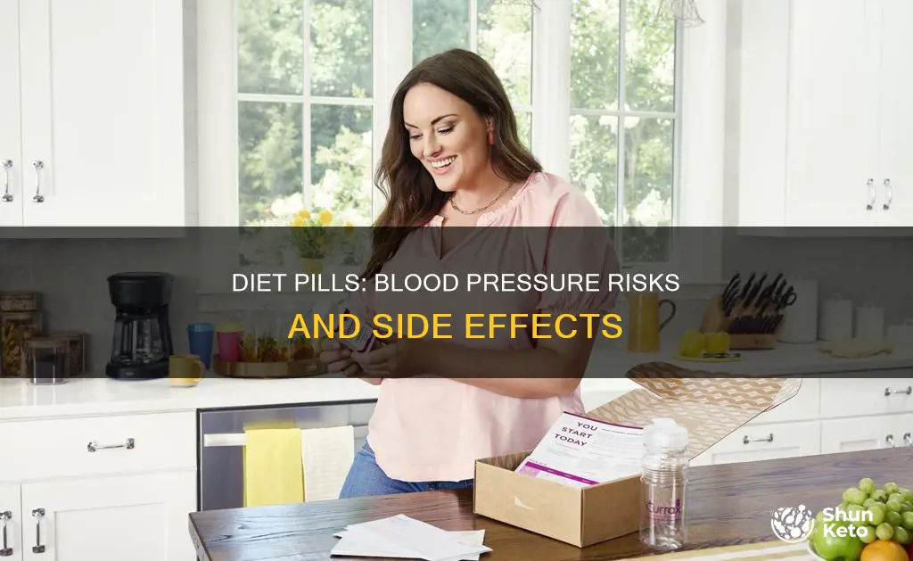 do diet pills increase blood pressure