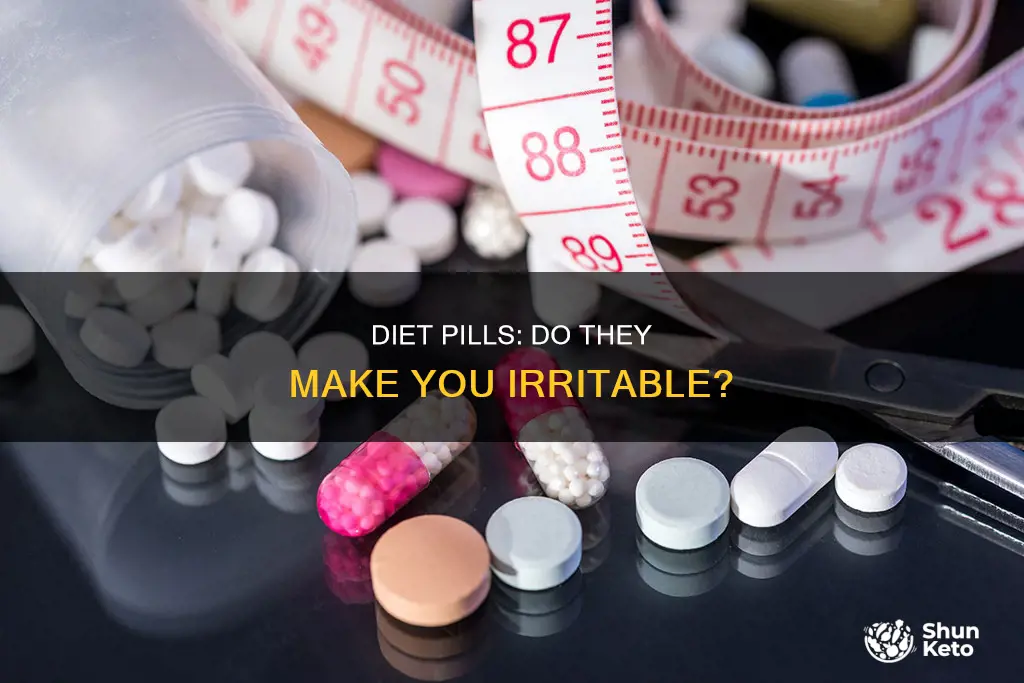 do diet pills make you angry