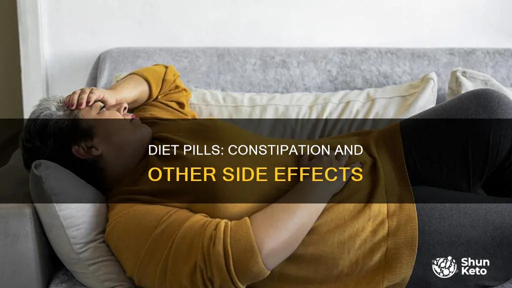 do diet pills make you constipated