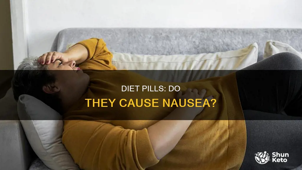 do diet pills make you nauseous