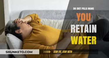 Diet Pills: Water Retention and Weight Loss