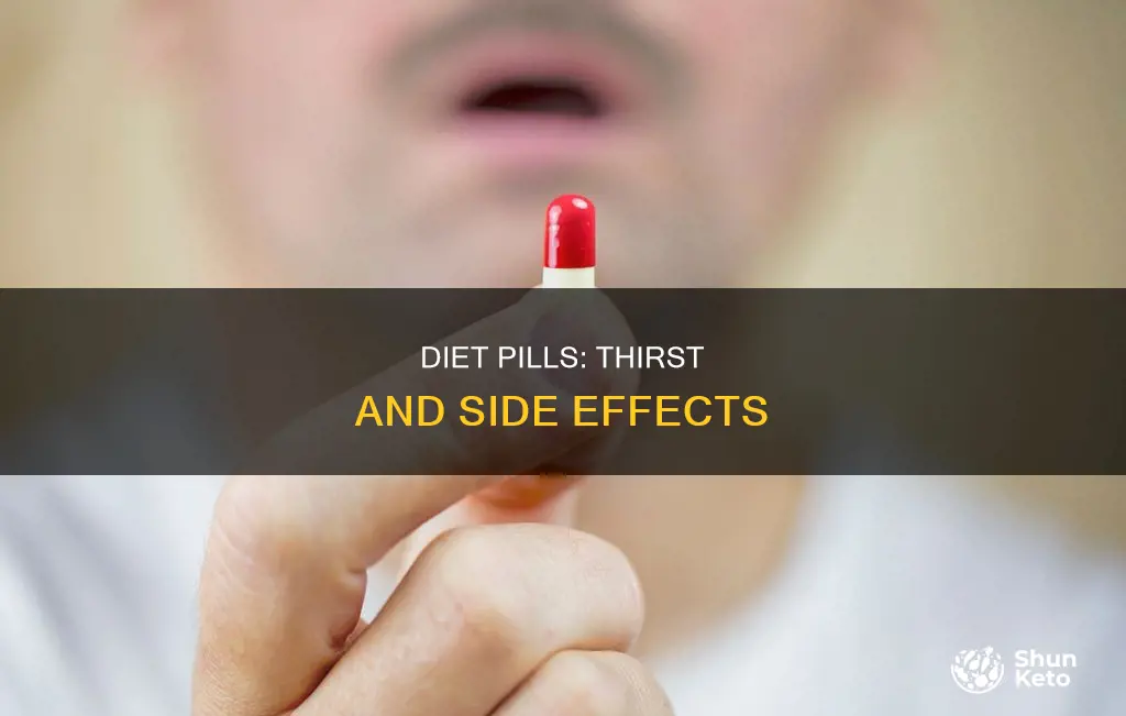 do diet pills make you thirsty