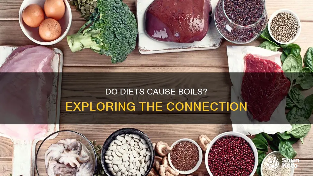 do diets effect boils
