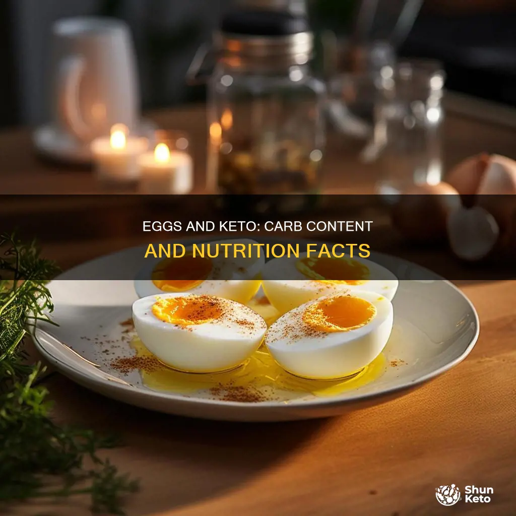 do eggs have carbs keto