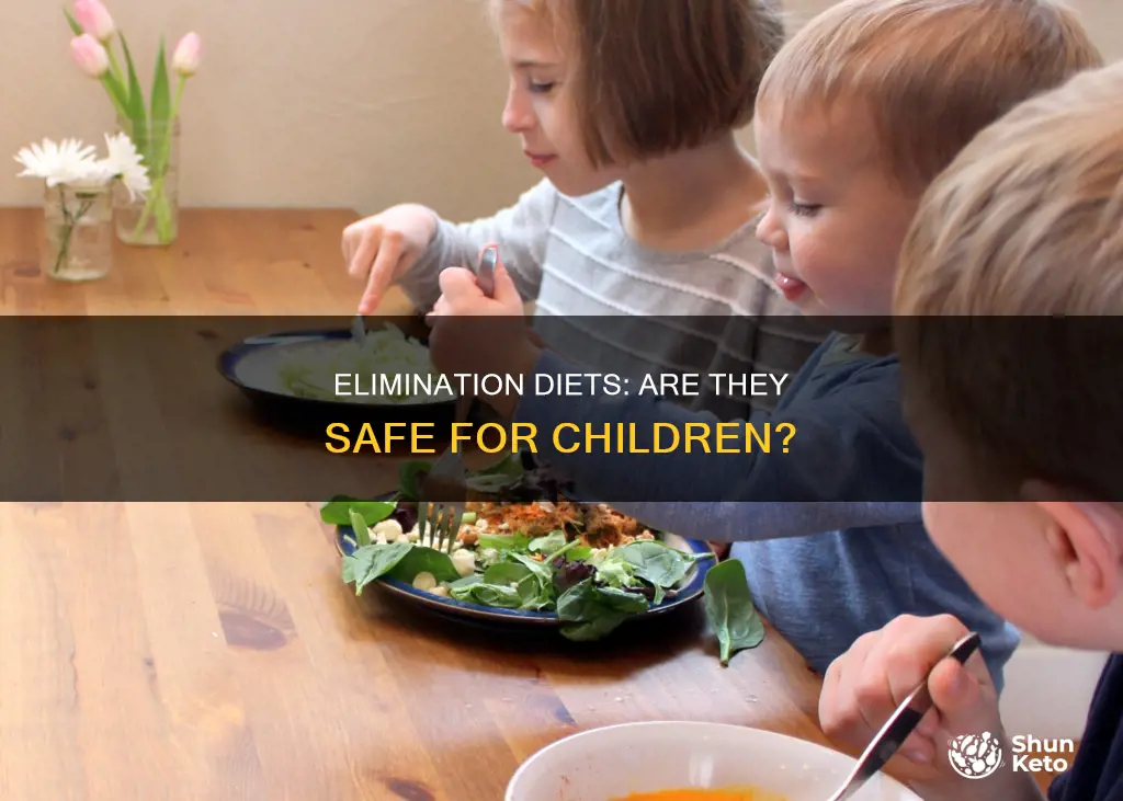 do elimination diets cause harm to children