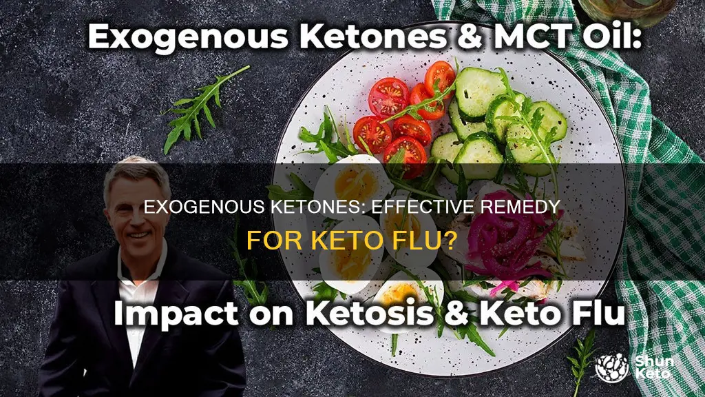 do exogenous ketones help with keto flu