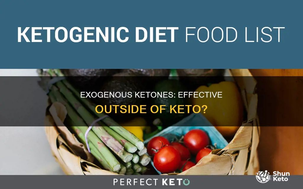 do exogenous ketones work if not on a keto diet