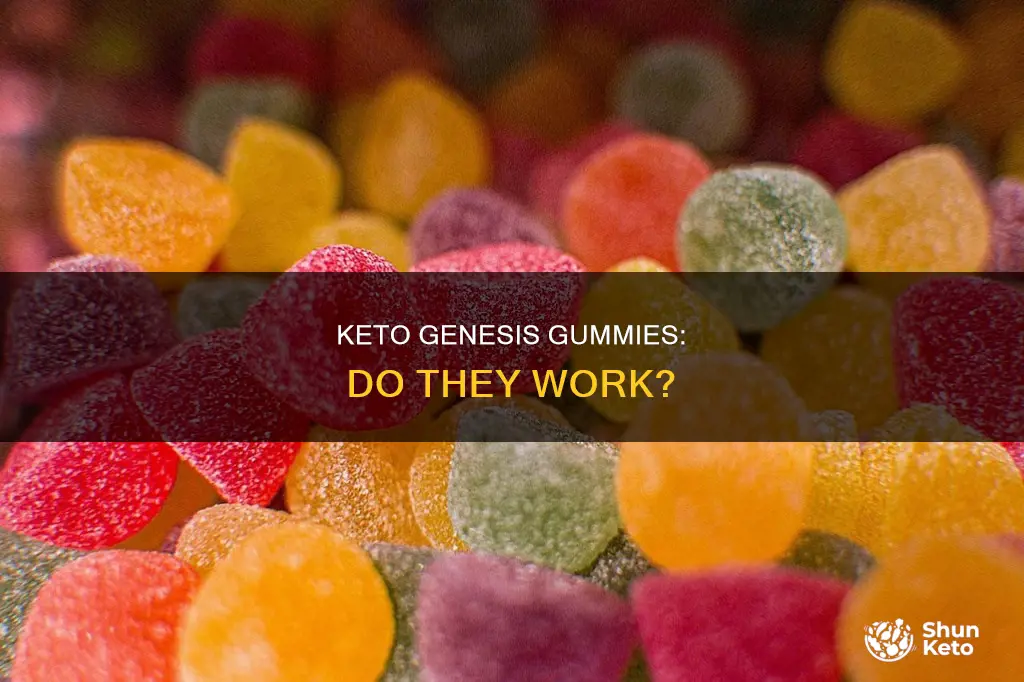 do genesis keto gummies really work