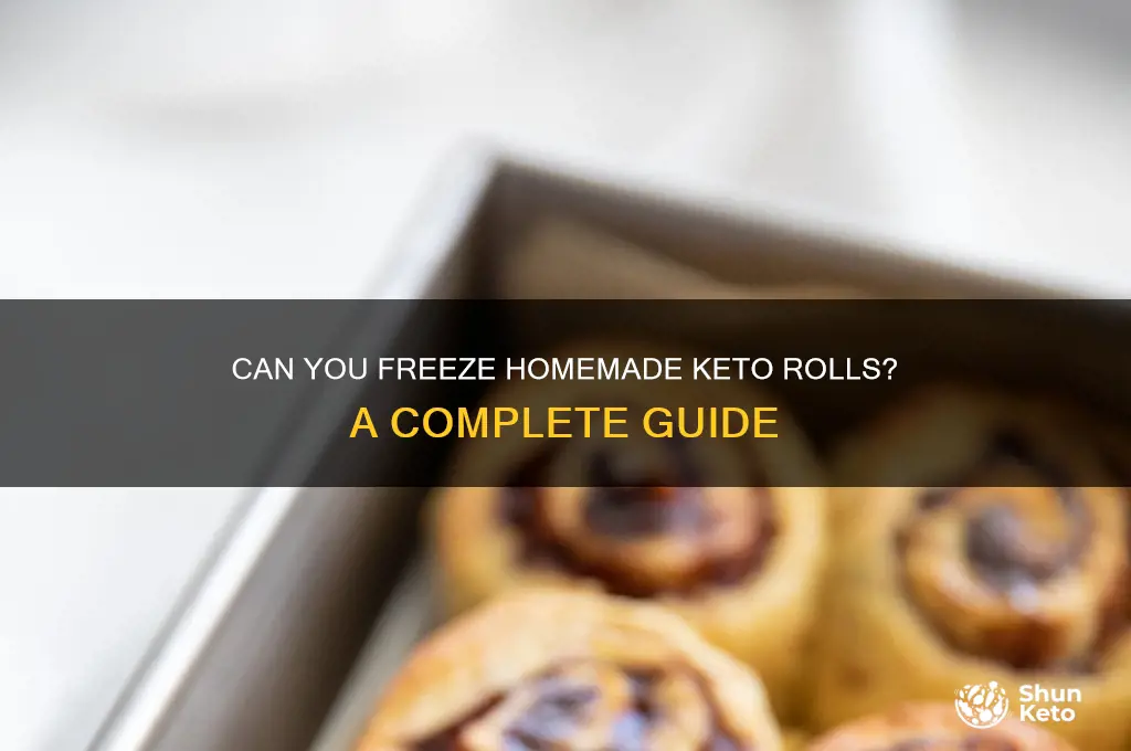 do homemade keto rolls freeze