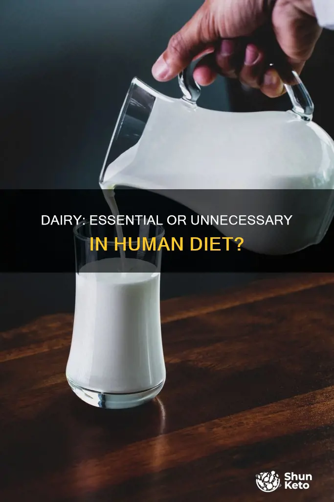 do humans need dairy in their diet