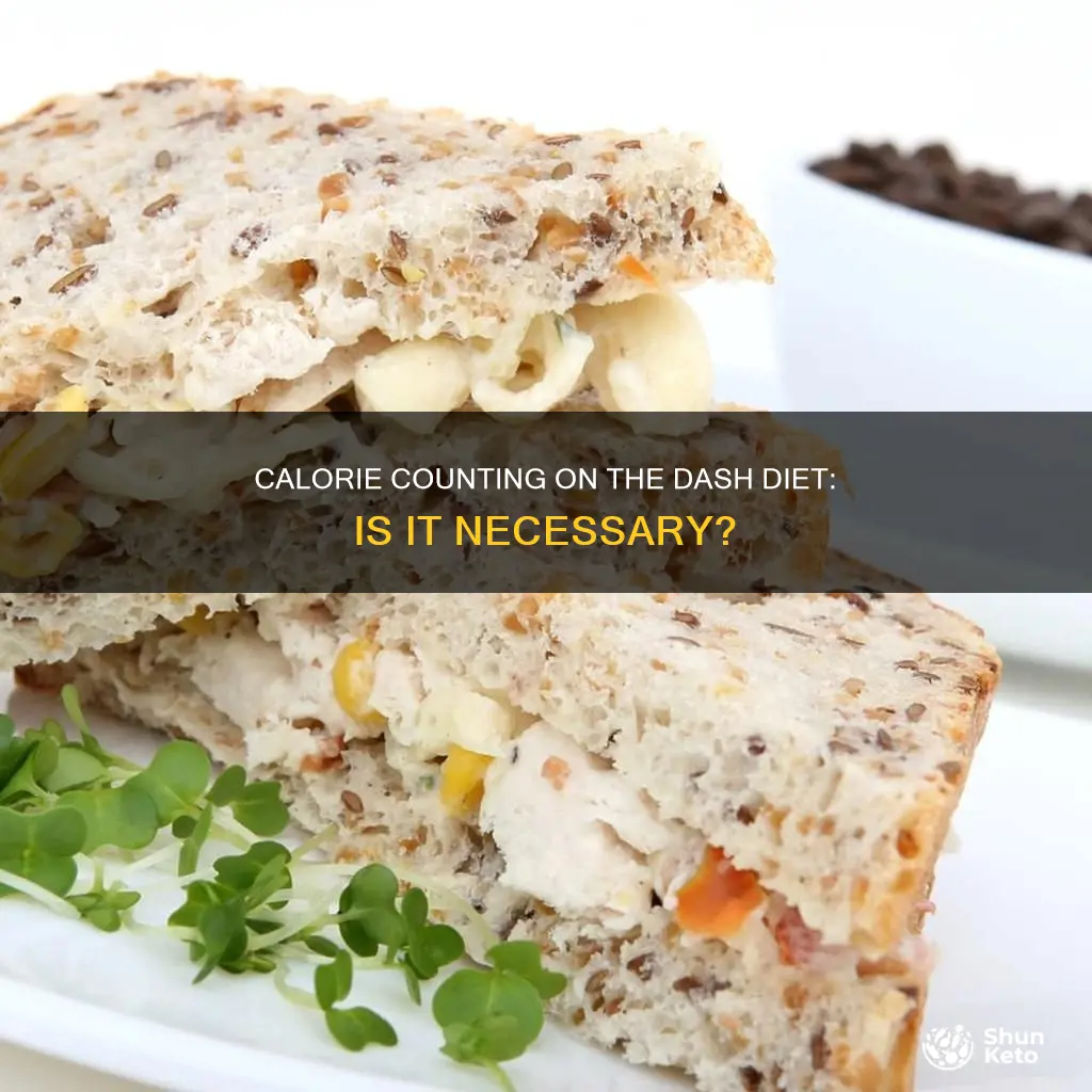 do i have to count calories dash diet