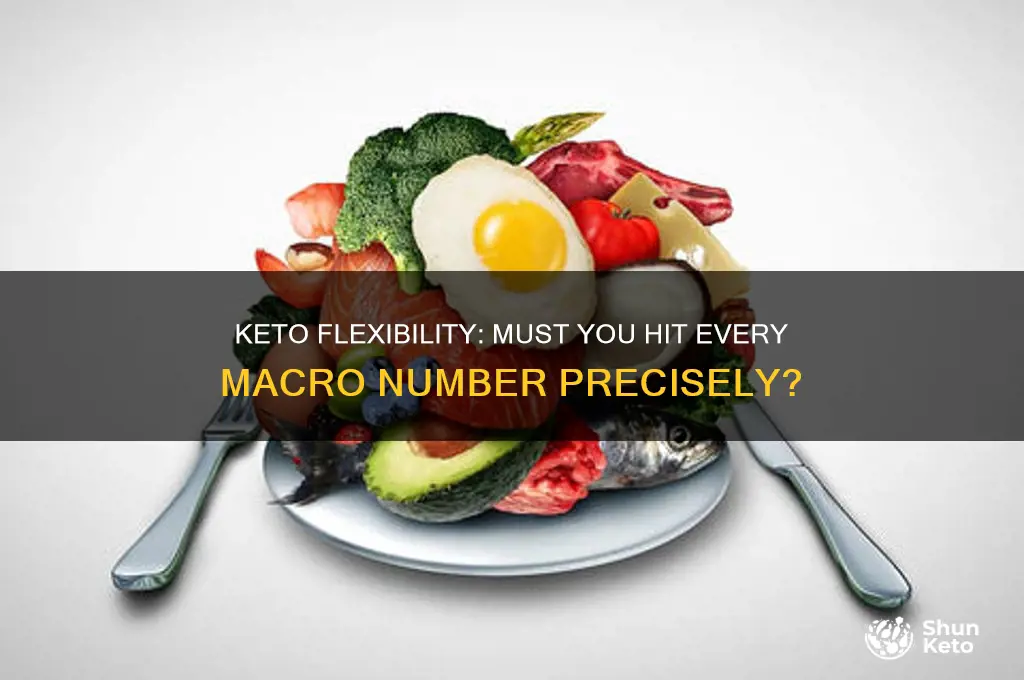 do i have to meet all the numbers on keto
