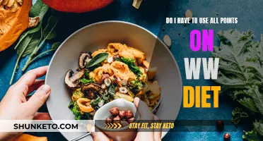 WW Diet: Do You Need to Use All Points?