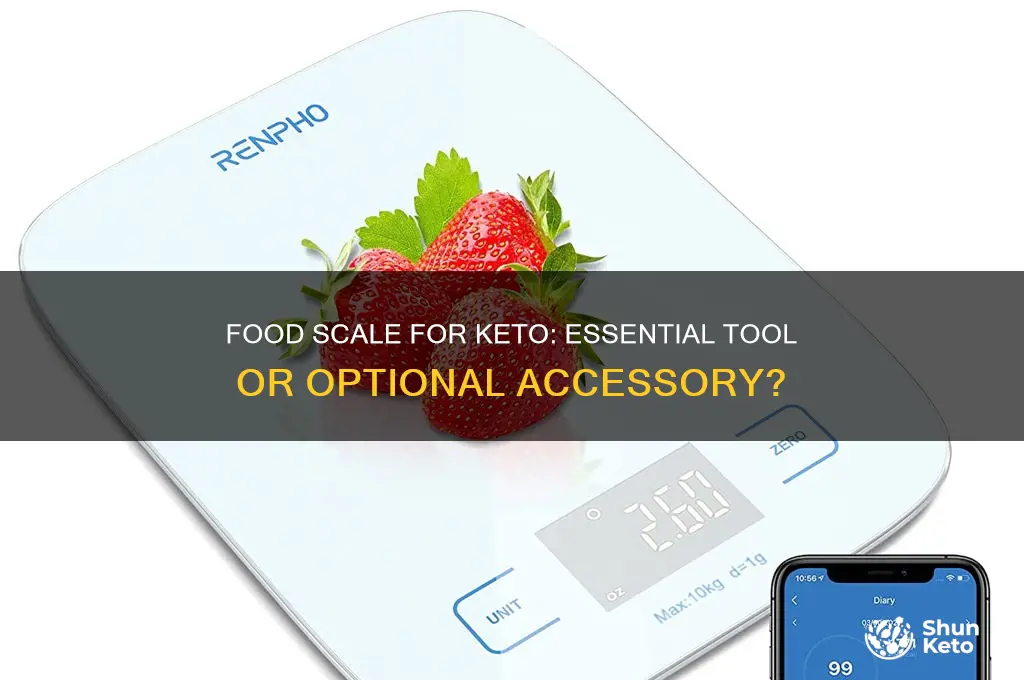 do i need a food scale for keto diet