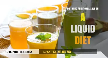 Liquid Diets: Salt Intake and Your Health