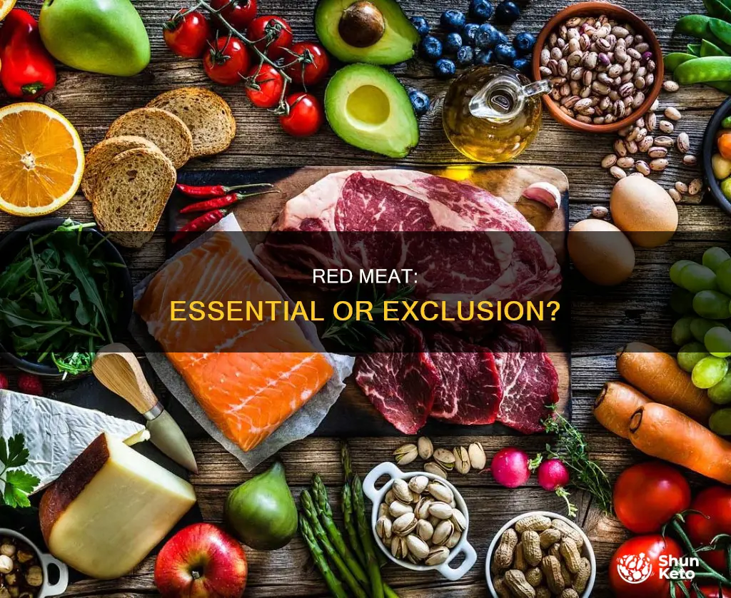 do i need red meat in my diet