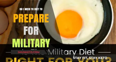 Preparing for Military: Dieting or Not?