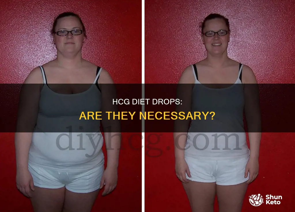 do i need to do hcg diet with drops