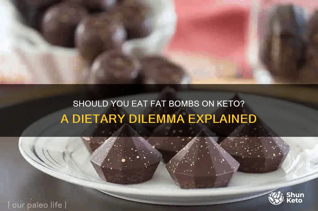 do i need to eat fat bombs on keto