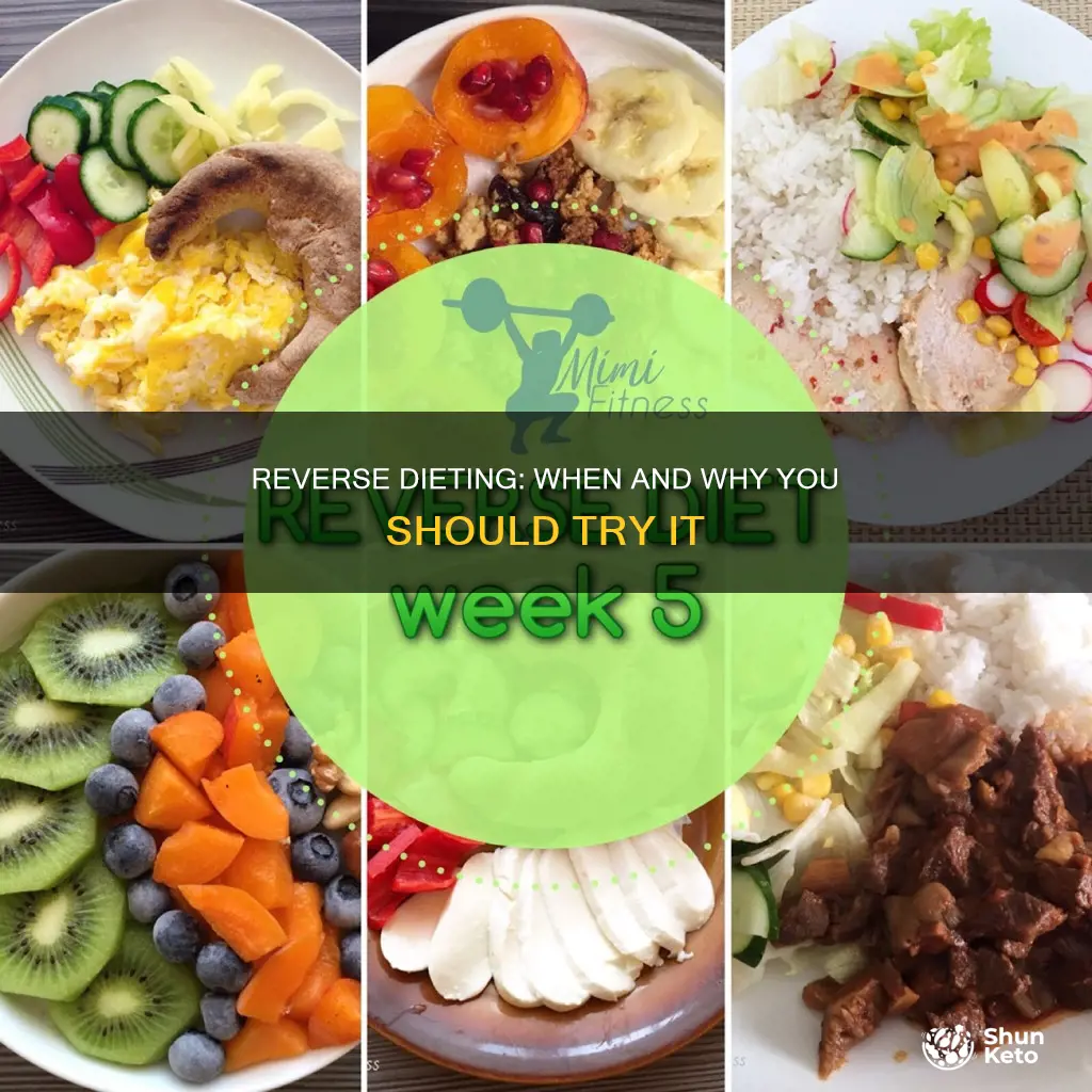 do i need to reverse diet