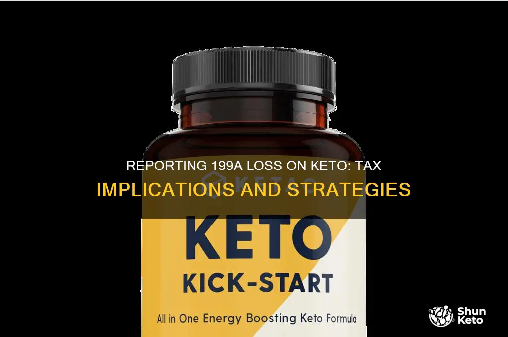 do i report 199a loss on keto