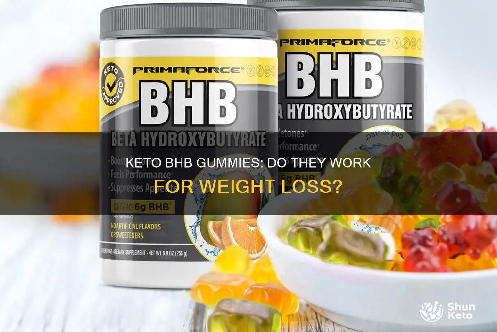 do keto bhb gummies work