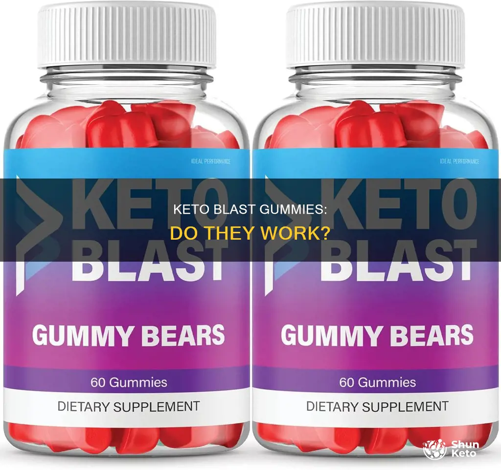 do keto blast gummies actually work