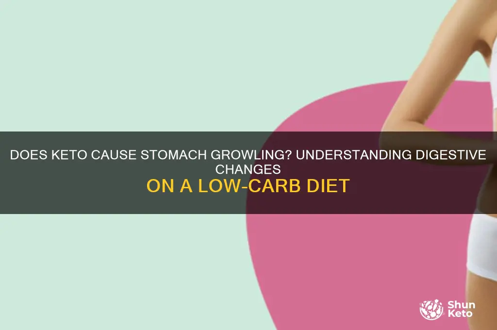 do keto diets cause growling stomach