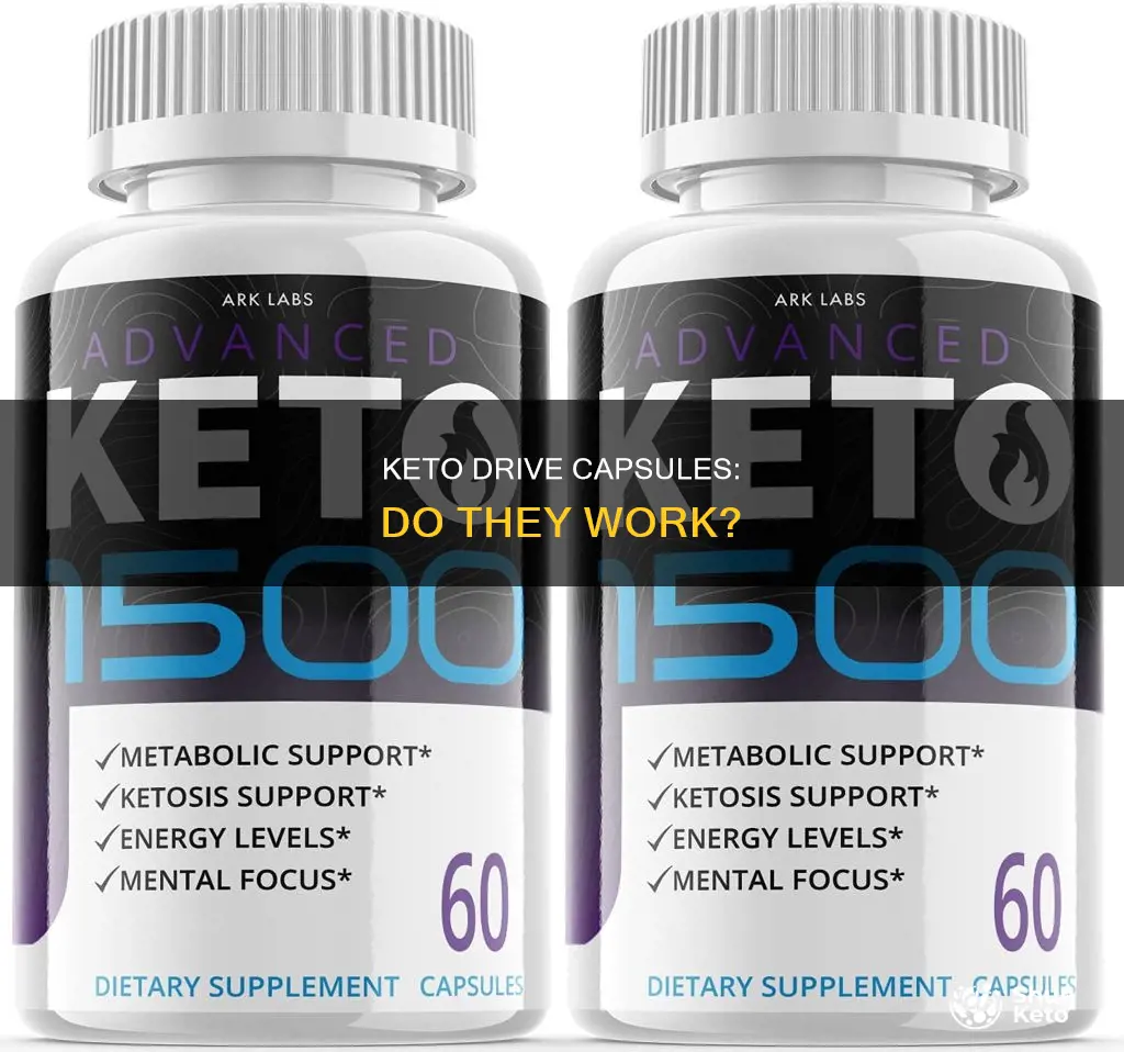 do keto drive capsules work