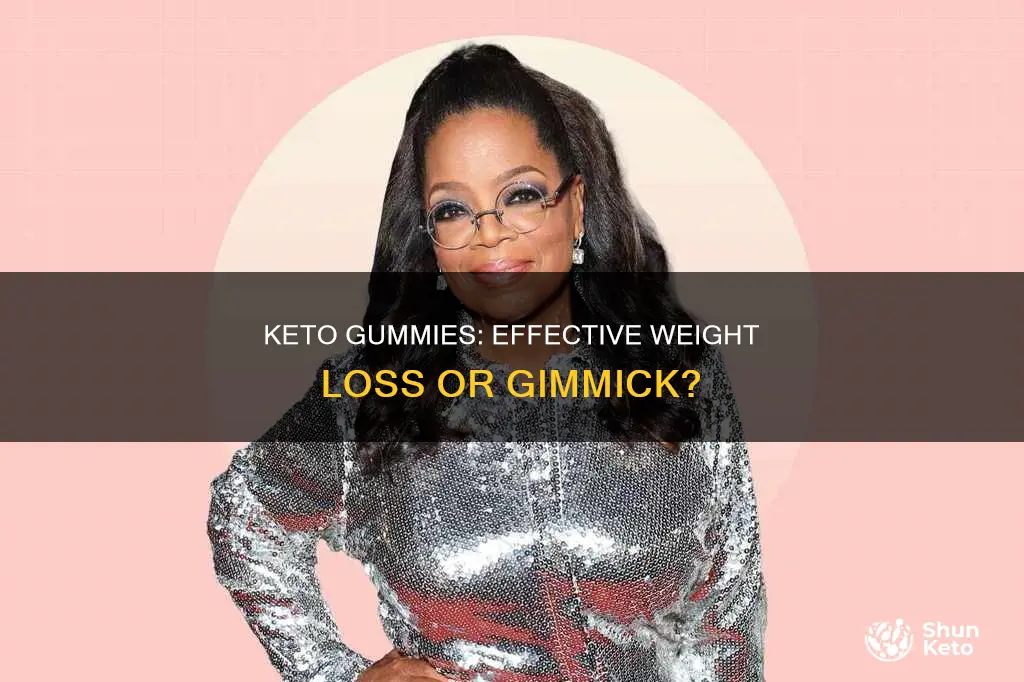 do keto gummies really help you lose weight