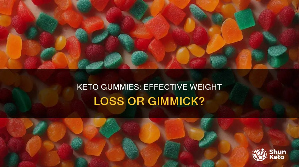 do keto gummies work and are they safe