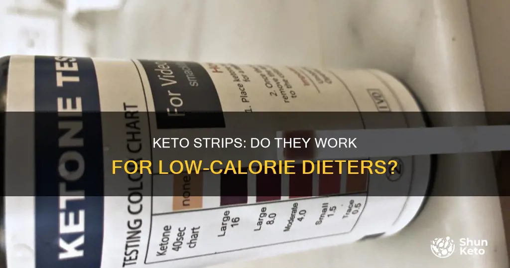 do keto strips work for low calorie